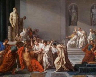 Historic Photos: The Gruesome Murder Of The Roman Emperor, Julius Caesar