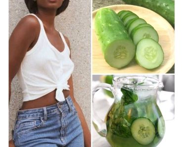 Soak cucumber in water every night and drink on empty stomach for 7 days. See what happens