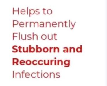 Flush Out All Kinds Of Infection: Bacteria, Fungi,STDs Tackle Cancer,Diabetes, Prostrate And Hypertension
