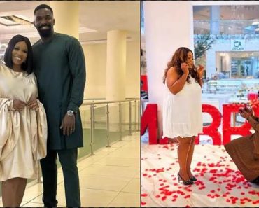 EXCLUSIVE: “Awwn finally reached my side” – Wumi Toriola gushes as she gets engaged