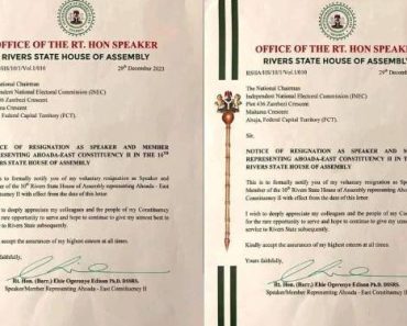 Why Fubara’s Ally, Ehie, Resigns from Rivers State House Of Assembly
