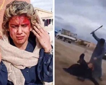 Video of men brutally beating woman in Syria goes viral. (Video)