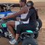 EXCLUSIVE: Anthony Joshua gets ‘very cosy’ with Brit hairdresser in Dubai desert after she congratulated him after brutal knockout