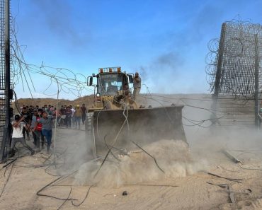 BREAKING: Tearing down Gaza’s iron wall