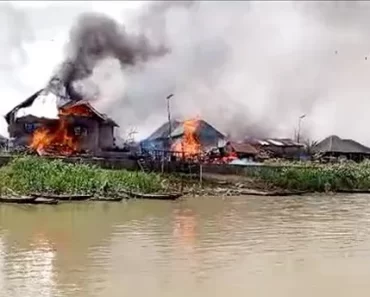 DEMOLITION OF HOUSES IN OKUAMA CONTINUES AS SOLDIERS OCCUPY COMMUNITY AS REPRISAL OVER KILLING OF THEIR MEN ON RESCUE MISSION