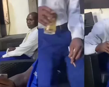 JUST IN: “He went to preach the gospel” — Uncomfortable moment man catches his pastor inside beer parlor (Video)