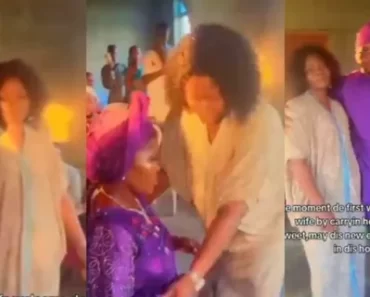 JUST IN: Mixed Reactions As Video Captures Woman Welcoming Husband’s Second Wife ‘Unhappy’