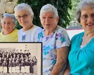 4 High School Friends Reunite After Years Apart When They End up at the Same Retirement Home (Video)