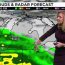 Weather Forecast: Rain will arrive midday on Friday and last through the weekend