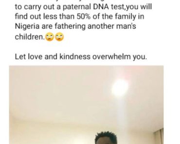 JUST IN: If all Nigerian families do DNA test, 50% will discover they’re fathering other men’s kids – OAP Fada Kane