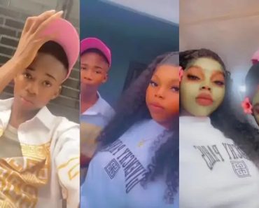 JUST IN: “Omo there’s nothing money can’t do” – ‘Rich’ Nigerian boy sparks reactions as he shows off girlfriend on social media