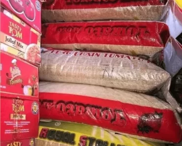 BREAKING: Price of a bag of rice reportedly drops from N85,000 to N57,000 and N41,000 in certain markets. How much is it in your area?