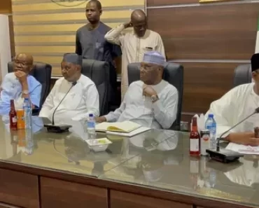 JUST IN: Wike’s Surprise Appearance At PDP National Caucus Meeting Stirs Reactions