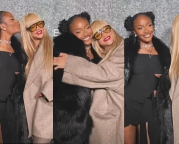 VIDEO: Adorable moment Ayra Starr links up with American singer, Rihanna in London