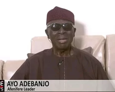 JUST IN: Ayo Adebanjo: We contributed money in South, you took it to North and you want us to continue like that?