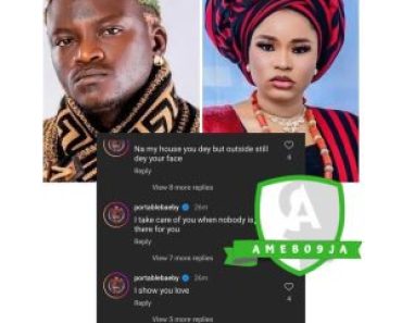 JUST IN: “You Are Married and Your Eyes Are Outside, Why Are You Still Refusing to Bear Me A Child” – Portable Calls Out the former youngest wife of the late Alaafin of Oyo