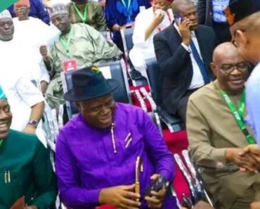 JUST IN: “I Pity Fubara”: Mixed Reactions as Wike, Makinde, Other G5 Reunite, Dance at PDP NEC Meeting