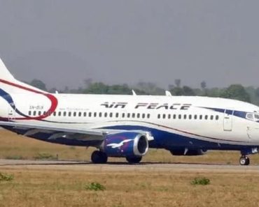 BREAKING NEWS – Air Peace Aircraft Makes Emergency Landing In Lagos, Passengers Yet To Be Evacuated
