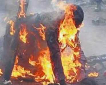 BREAKING: How Muslim Extremist Beat Up a Pastor And Burn Him To Death For Preaching God Has a Son