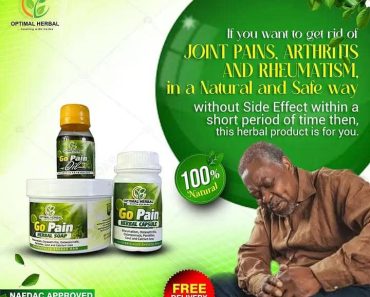 Simple Ways On How To Tackle Arthritis, Rheumatism, Joint Pain And Swollen Joint Within 3-7 Days Of Treatment