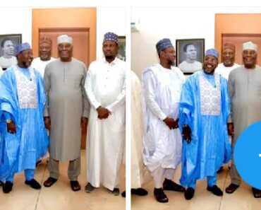 BREAKING: ADC Coalition Leader Atiku Abubakar Receives Sheikh Dr. Abdulaziz Almisri and Entourage [Photos]